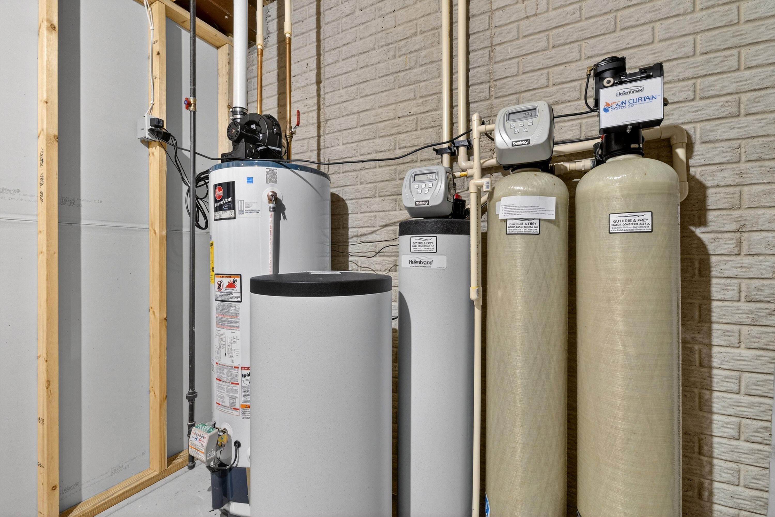 760 Mill Pond Road Dousman, WI 53118 - Photo 64 of 83 Water Heater and Filtration System