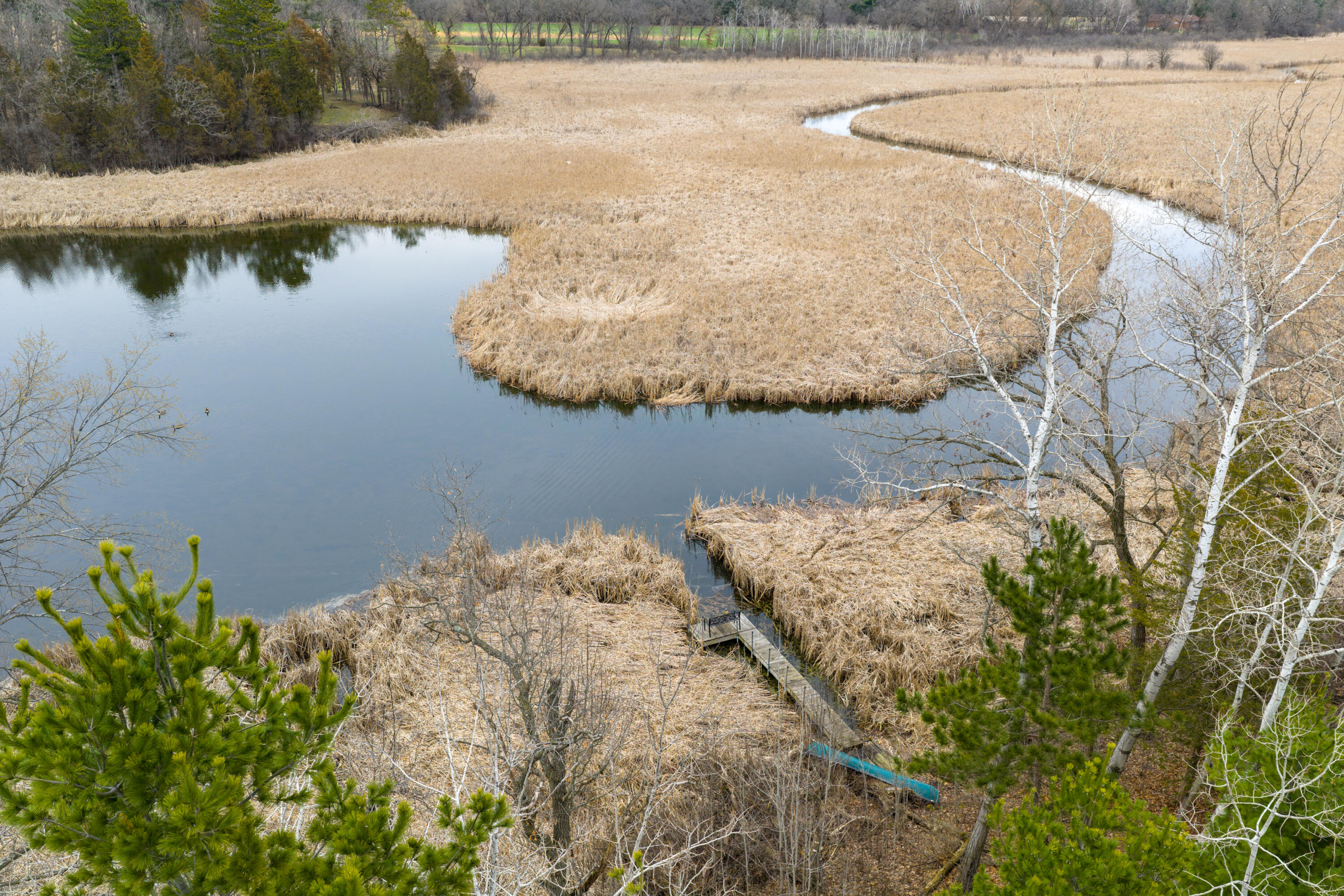 760 Mill Pond Road Dousman, WI 53118 - Photo 73 of 81 Mill Pond/Scuppernong Aerial