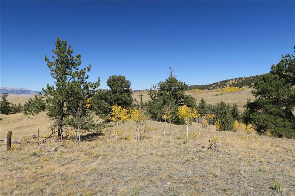 157 Crow Court Como, CO 80432 - Photo 21 of 35 a view of a dry yard covered with snow in the background