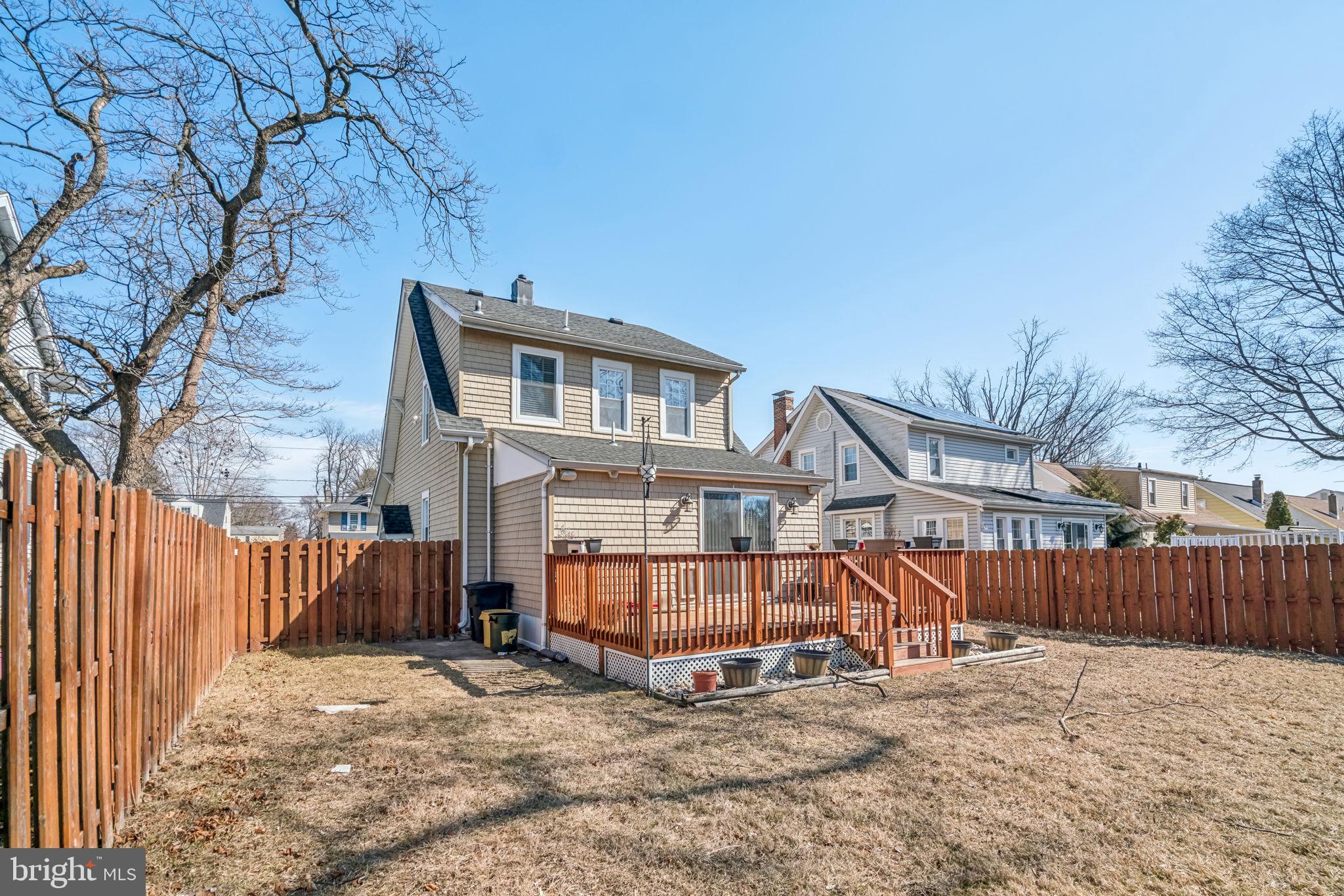 77 Concord Avenue Hamilton, NJ 08619 - Photo 37 of 45 a view of a house with wooden fence