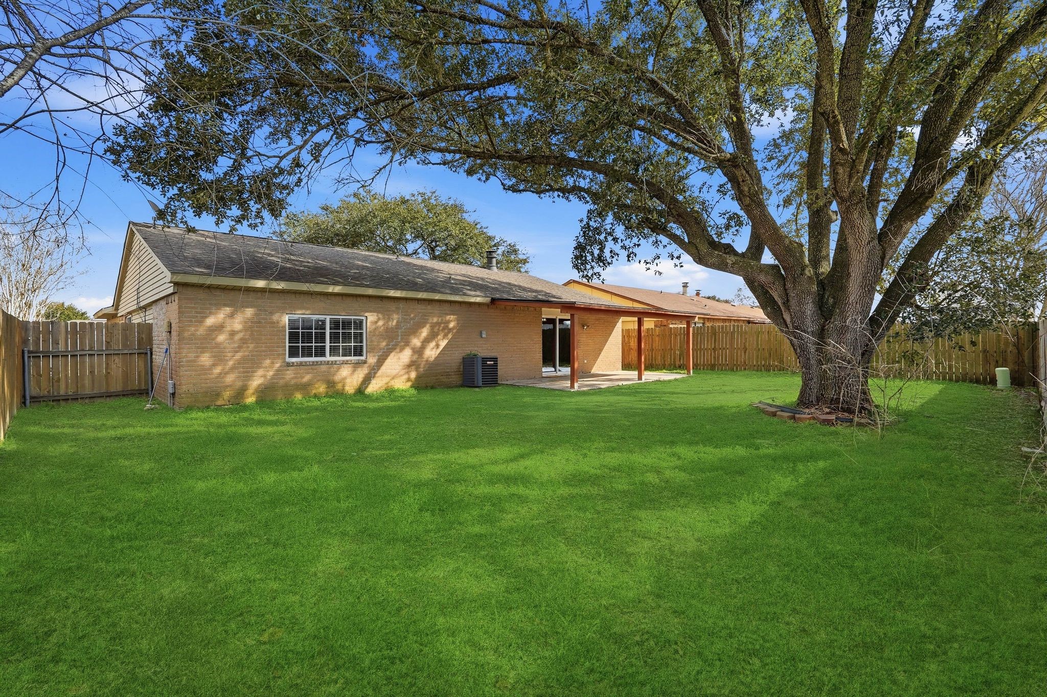 17223 Ranch Country Road Hockley, TX 77447 - Photo 30 of 36 Here's another look at your spacious backyard and large covered patio.