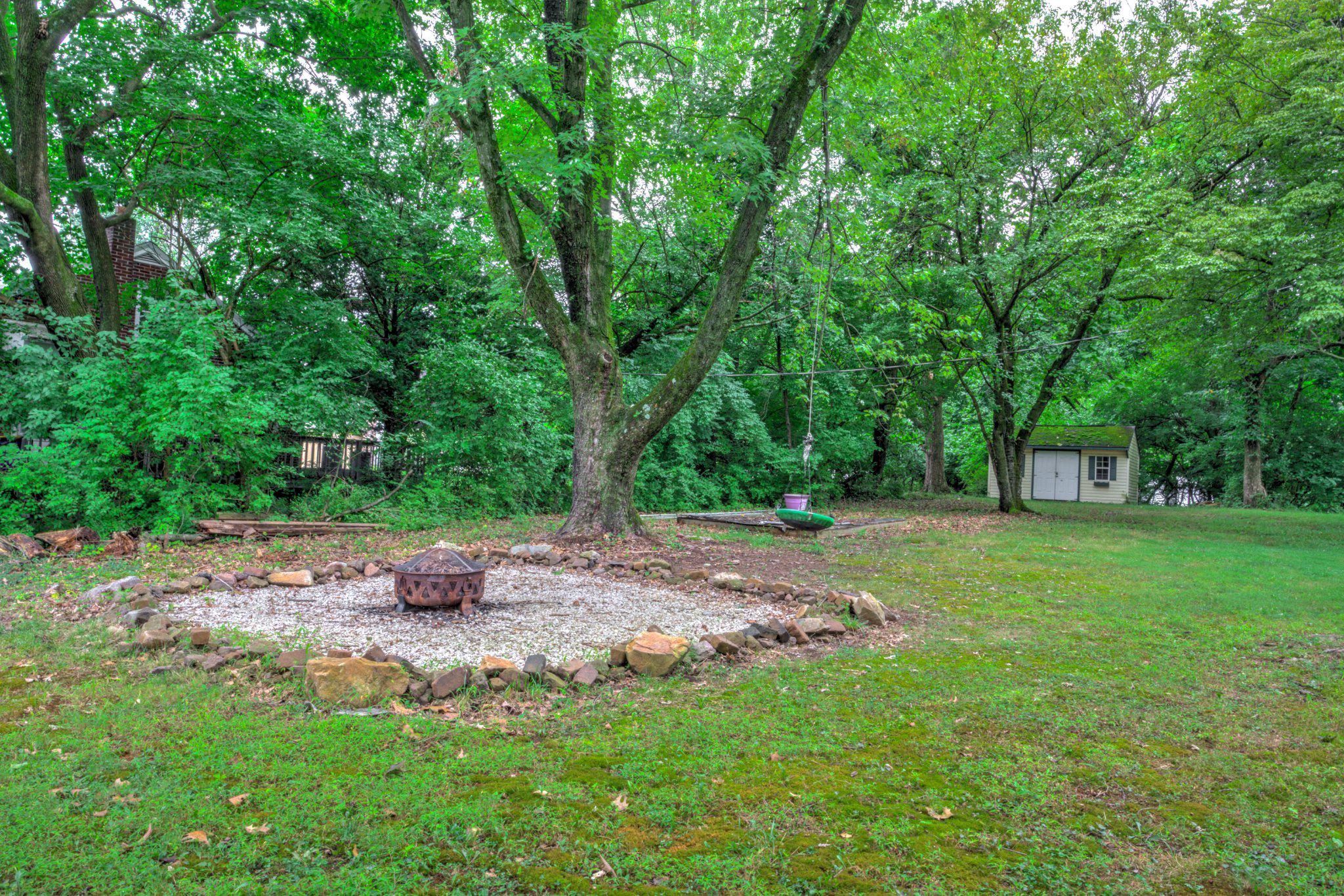 1535 Welsh Road Reading, PA 19607 - Photo 30 of 34 Serene backyard with fire pit.