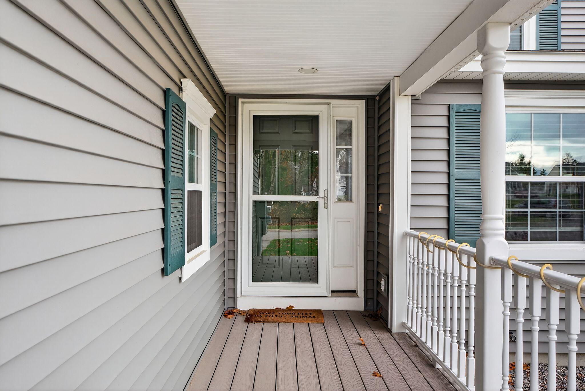 162 Millbrooke Farm Road, Unit 162 Wells, ME 04090 - Photo 3 of 39 Gracious porch entry