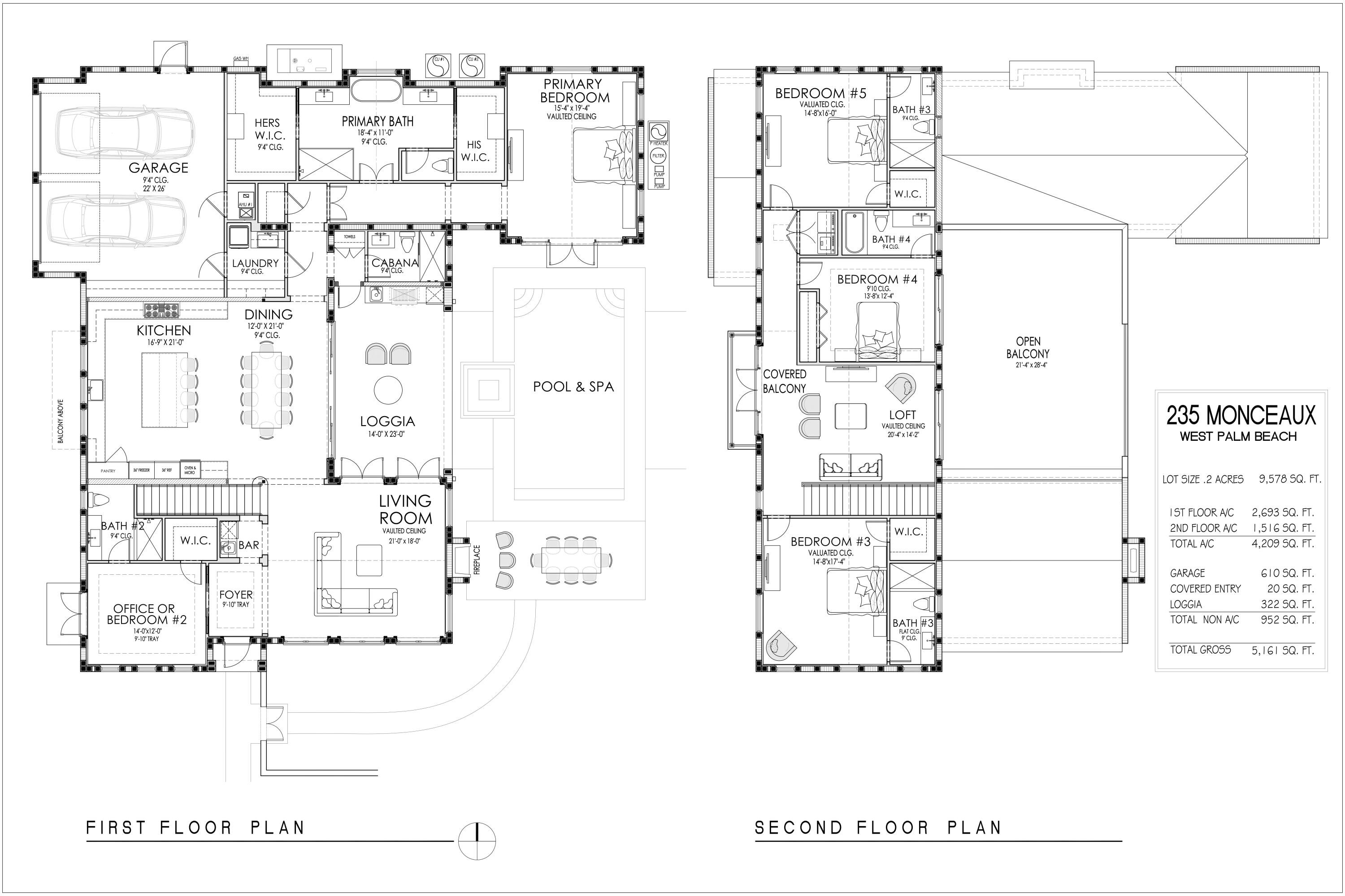 285 Monceaux Road West Palm Beach, FL 33405 - Photo 4 of 4 Monceaux Plans