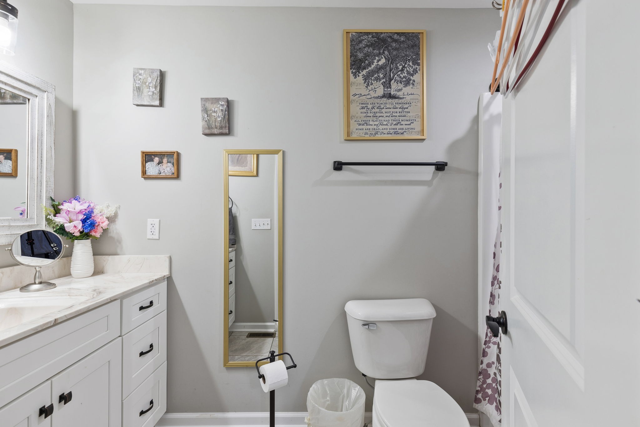 6491 Highway 161 Springfield, TN 37172 - Photo 21 of 32 a bathroom with a toilet sink and a mirror