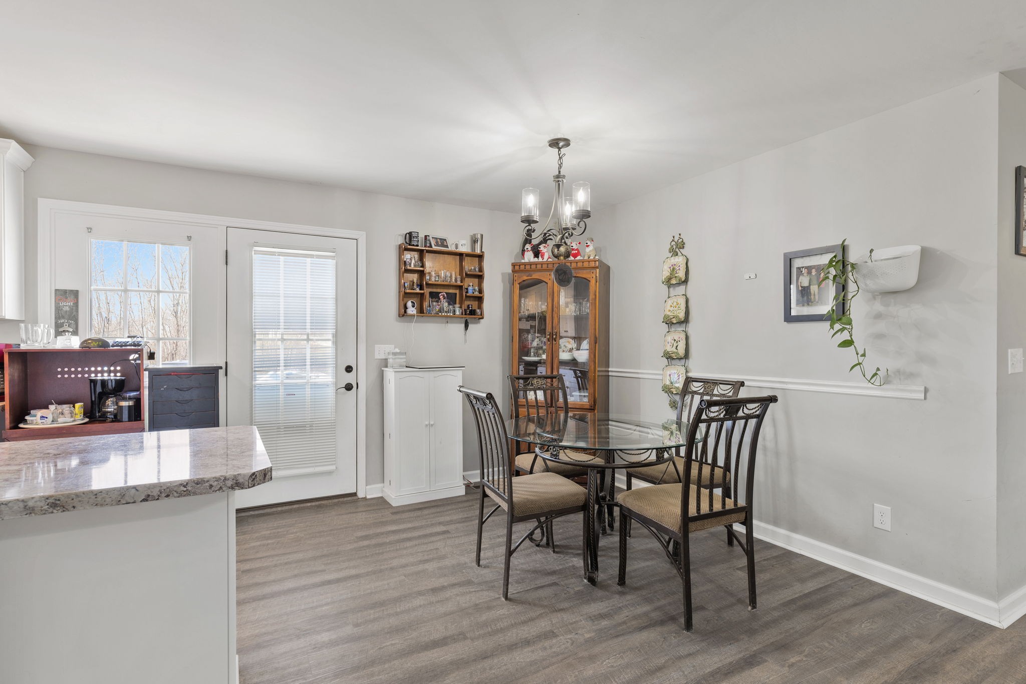 6491 Highway 161 Springfield, TN 37172 - Photo 10 of 32 a view of a dining room with furniture and wooden floor