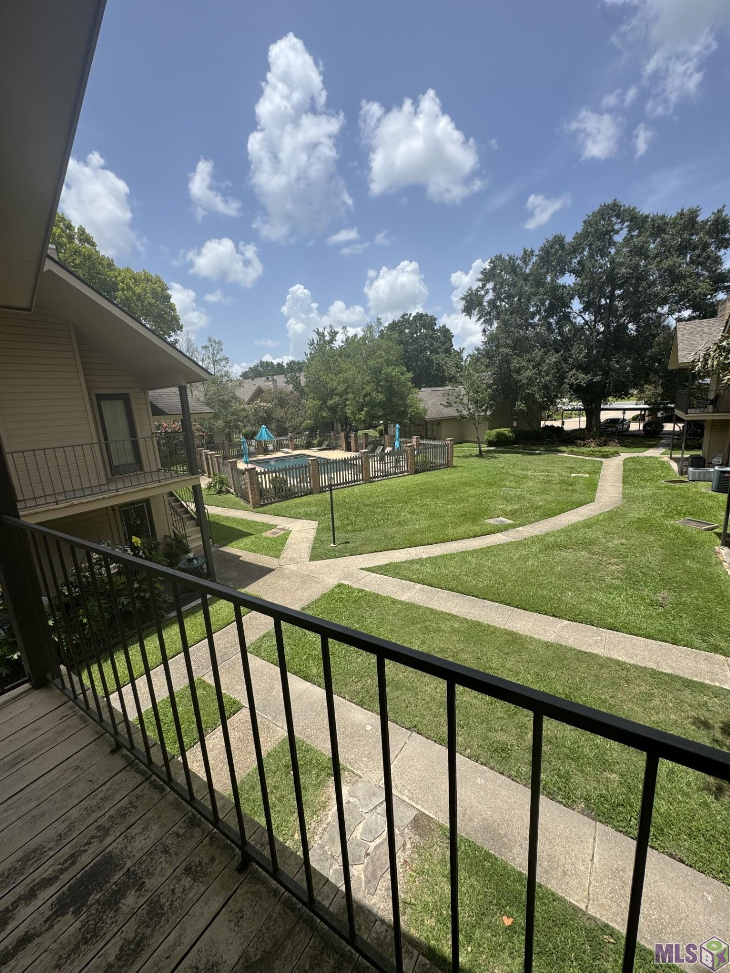 Rear Balcony