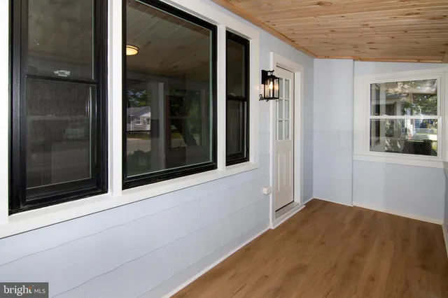 a view of front door