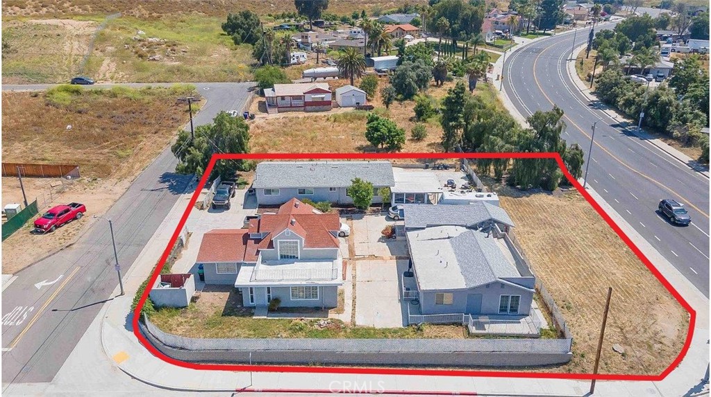 4393 Tyler Street Riverside, CA 92503 - Photo 1 of 1 an aerial view of a house with outdoor space