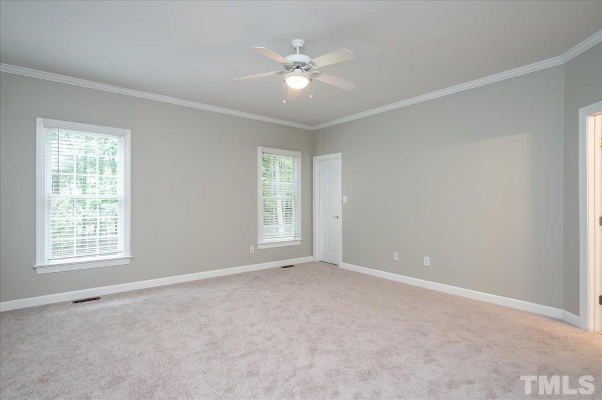 5245 Bartons Enclave Lane Raleigh, NC 27613 - Photo 11 of 27 New carpet throughout entire home as well as freshly painted interior. Master Bedroom has His and Her's Walk-in closets. One closet is off the Master Bath.