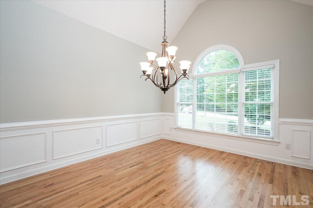 5245 Bartons Enclave Lane Raleigh, NC 27613 - Photo 9 of 27 View one of this stunning and spacious Dining Room complete with gorgeous Picture frame molding