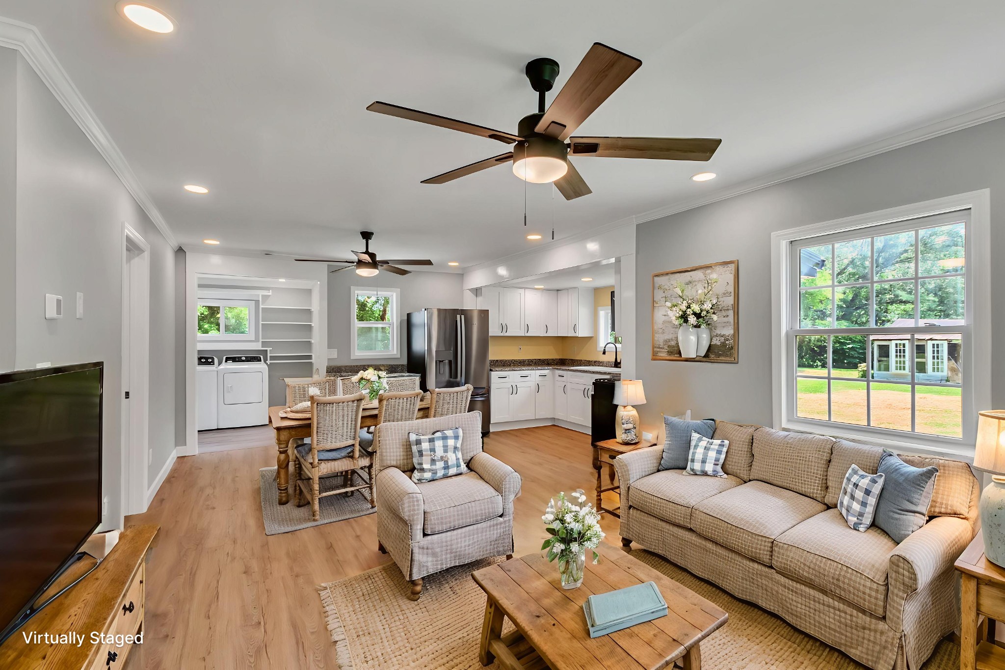 325 Francis Road Decherd, TN 37324 - Photo 5 of 27 a living room with furniture and a large window