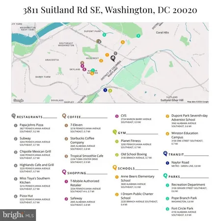 $1,145,000 | 3811 Suitland Road Southeast, Washington, DC 20020