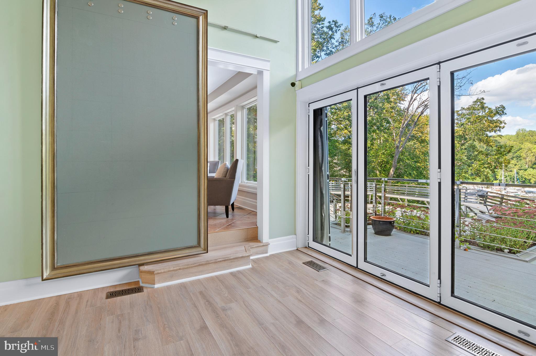856 St Edmonds Place Annapolis, MD 21401 - Photo 36 of 129 a view of a room with wooden floor and windows