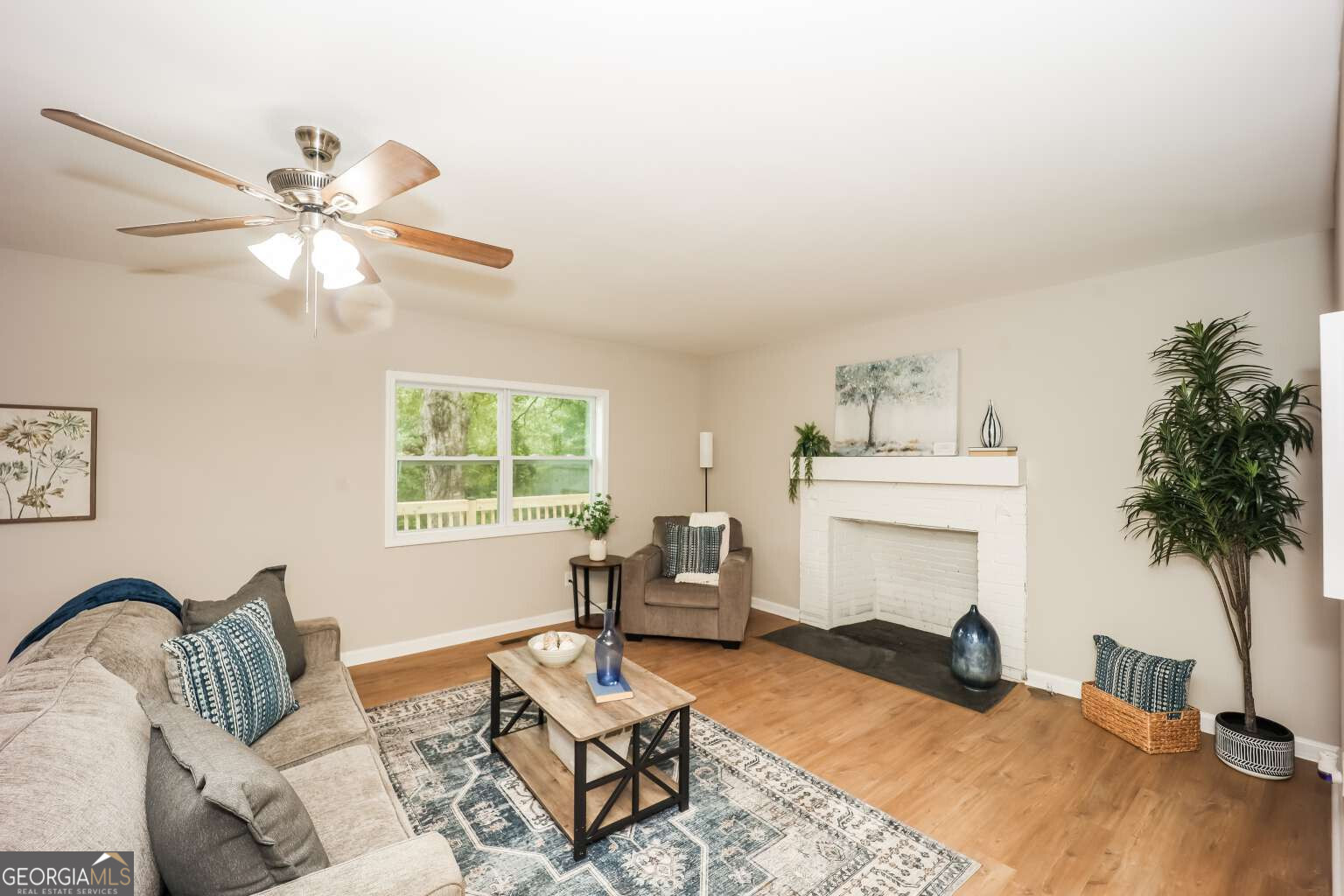 221 Power Plant Road Hogansville, GA 30230 - Photo 3 of 14 a living room with furniture and a large window