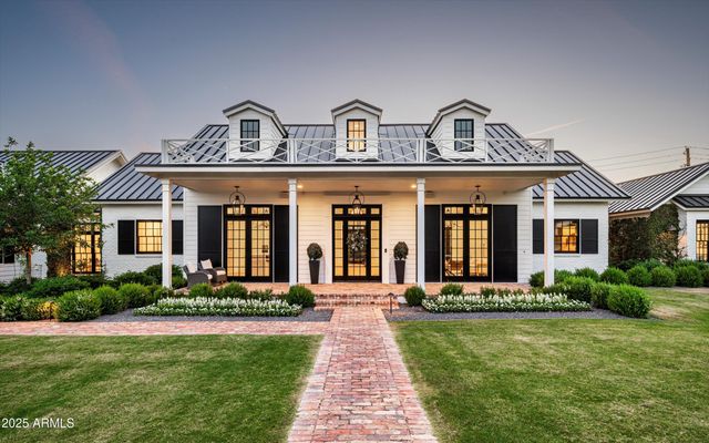 a view of a porch with a garden