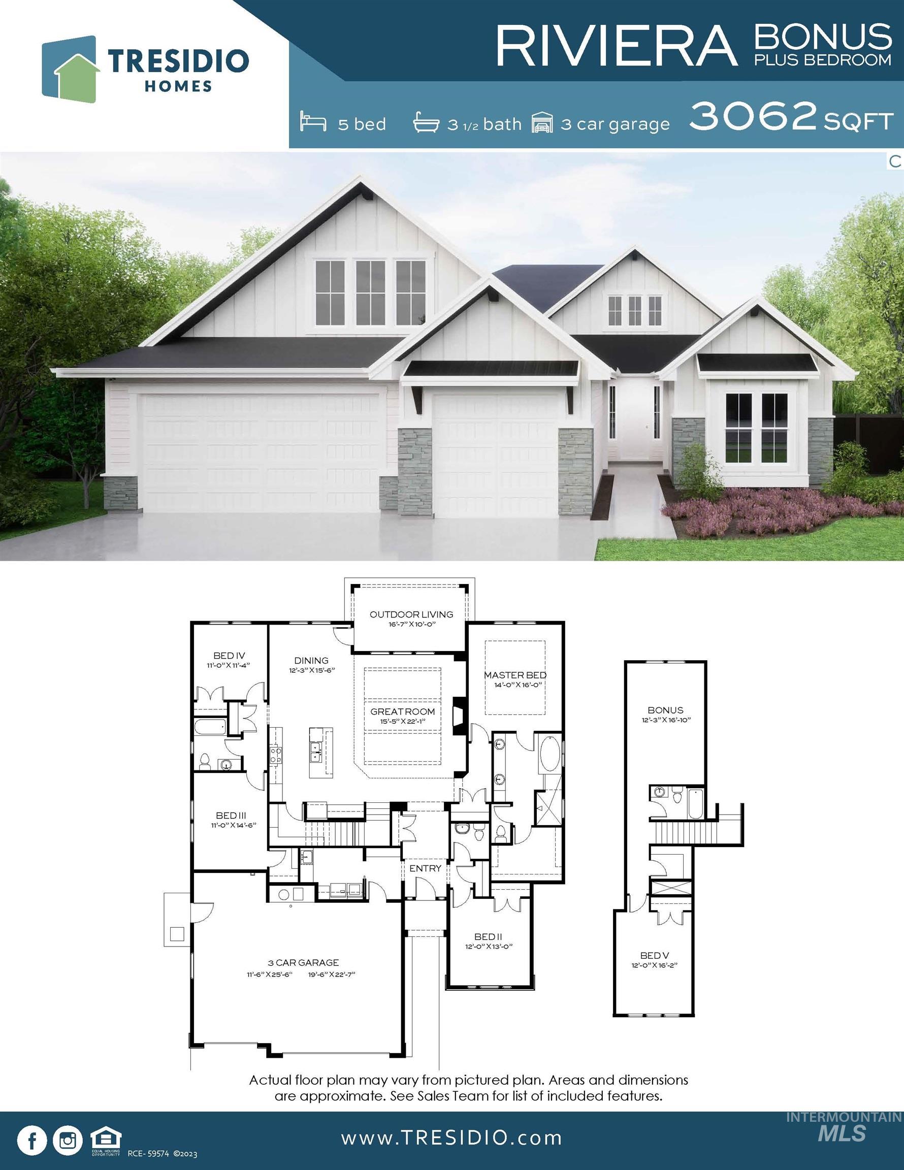 232 South Fusion Avenue Kuna, ID 83634 - Photo 50 of 50 View of floor plan / room layout