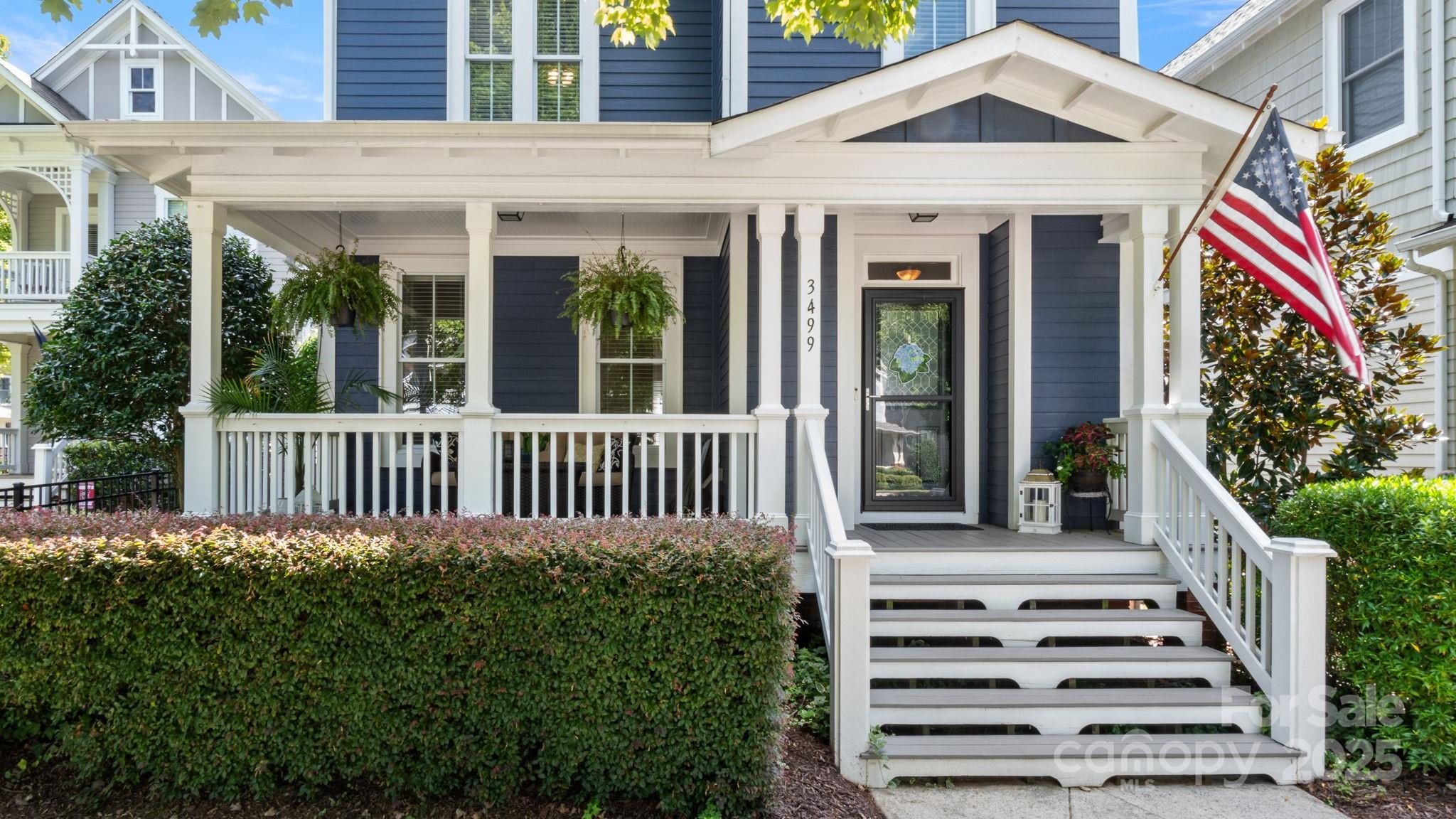 3499 Richard's Crossing Fort Mill, SC 29708 - Photo 2 of 33 a view of a house with porch and wooden floor