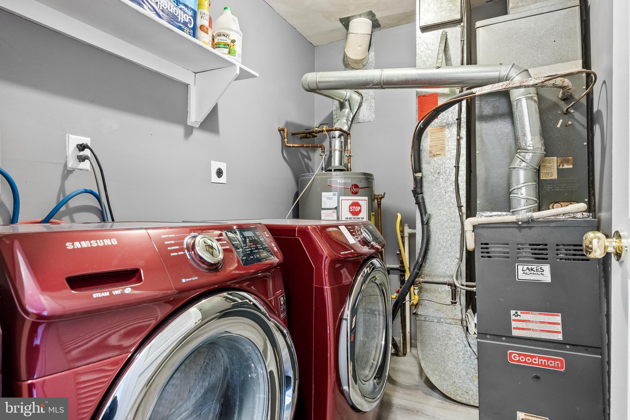 4904B Dunbarton Road Mount Laurel, NJ 08054 - Photo 20 of 27 a utility room with dryer and washer