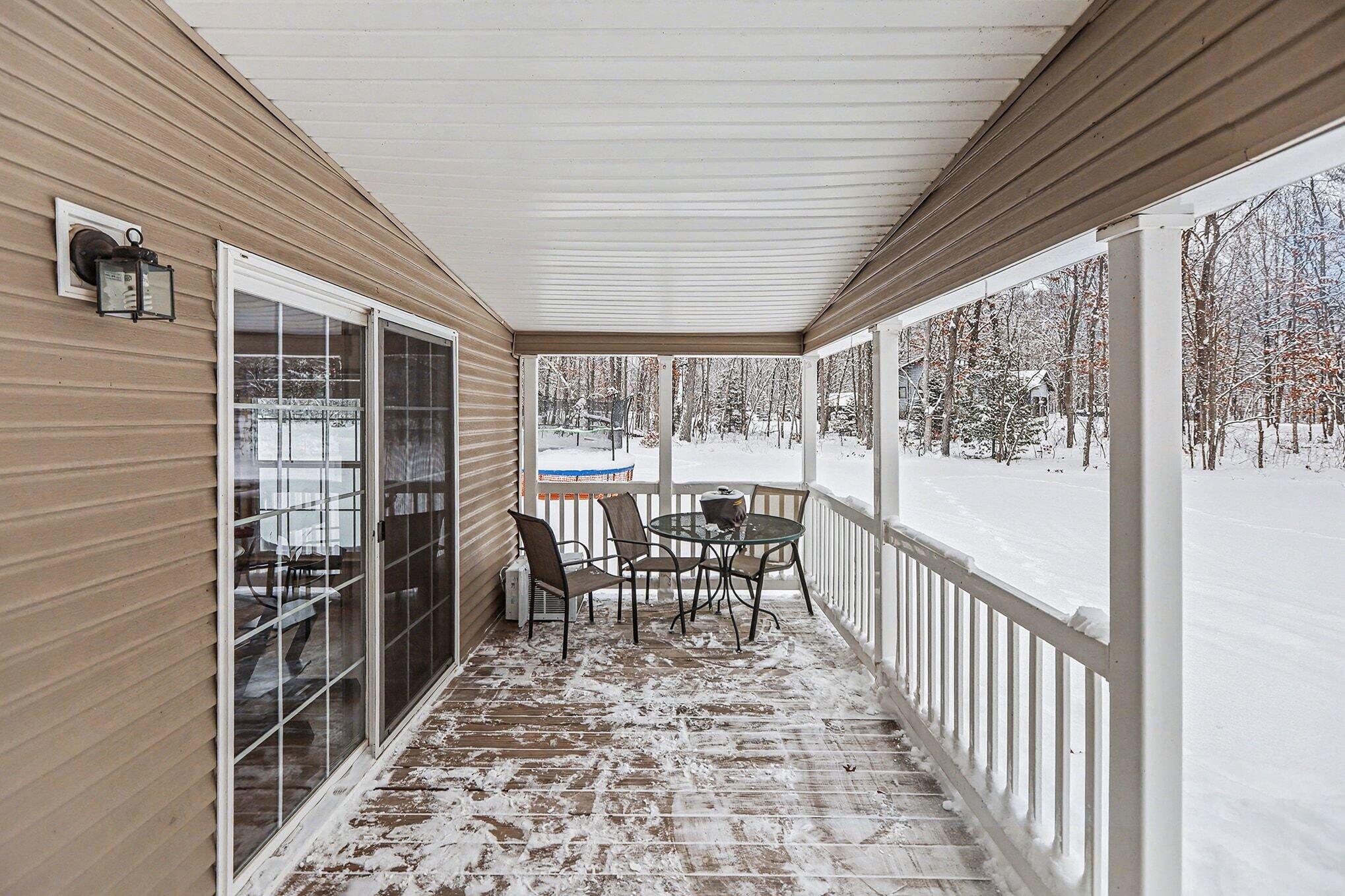 3104 Steinberg Road Manistee, MI 49660 - Photo 16 of 26 Covered porch