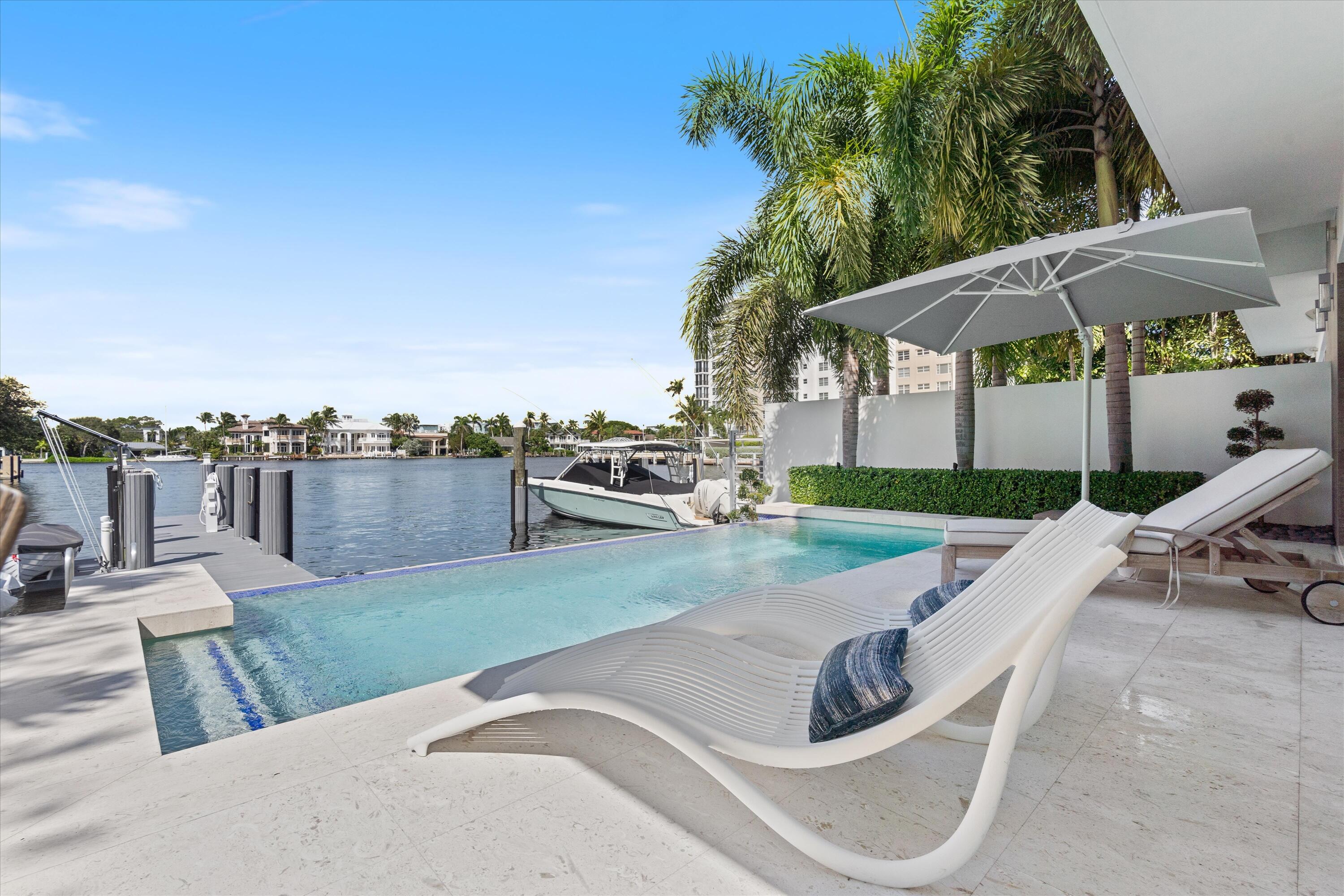 917 Bucida Road, Unit C Delray Beach, FL 33483 - Photo 9 of 77 Infinity pool