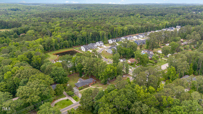 3610 Randolph Road Durham, NC 27705 - Photo 25 of 29 an aerial view of residential houses with outdoor space and trees