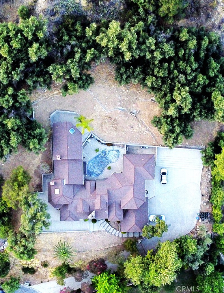 2251 Oak Shade Road Bradbury, CA 91008 - Photo 43 of 43 an aerial view of house with yard