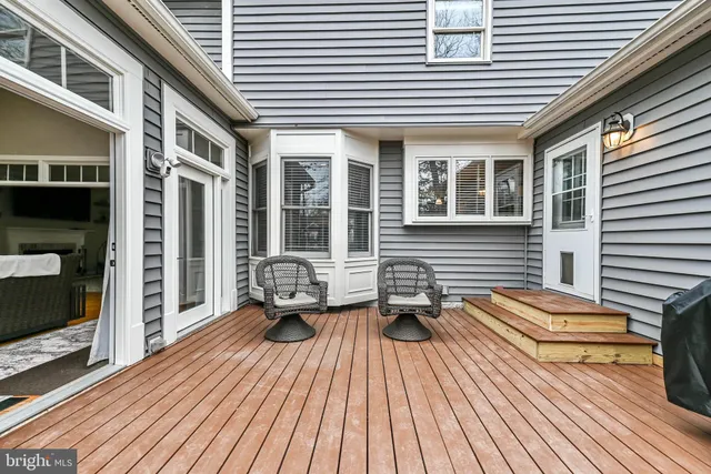 a view of outdoor space with seating space