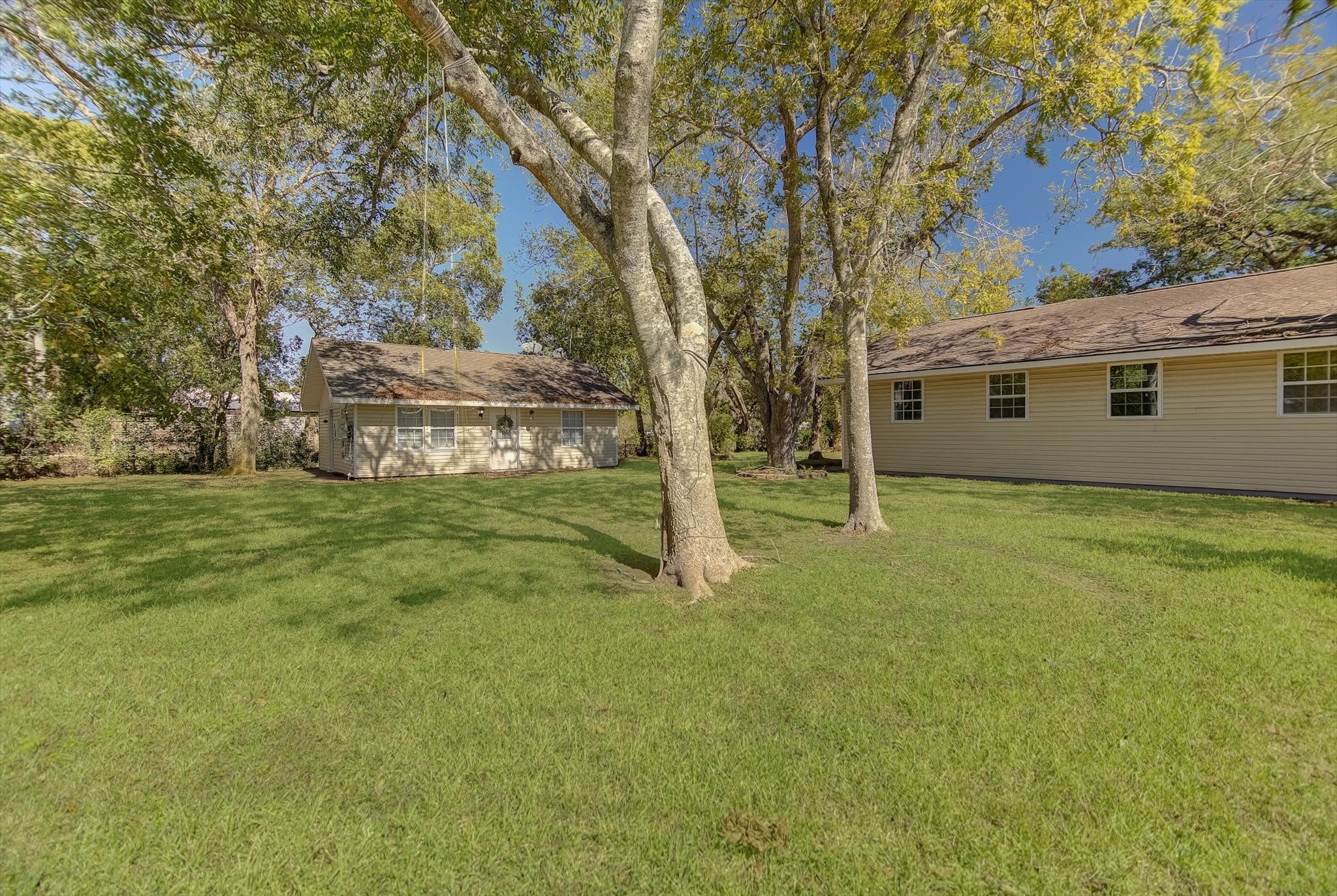 4123 Crosby Cedar Bayou Road Baytown, TX 77521 - Photo 3 of 26 a view of a house with backyard