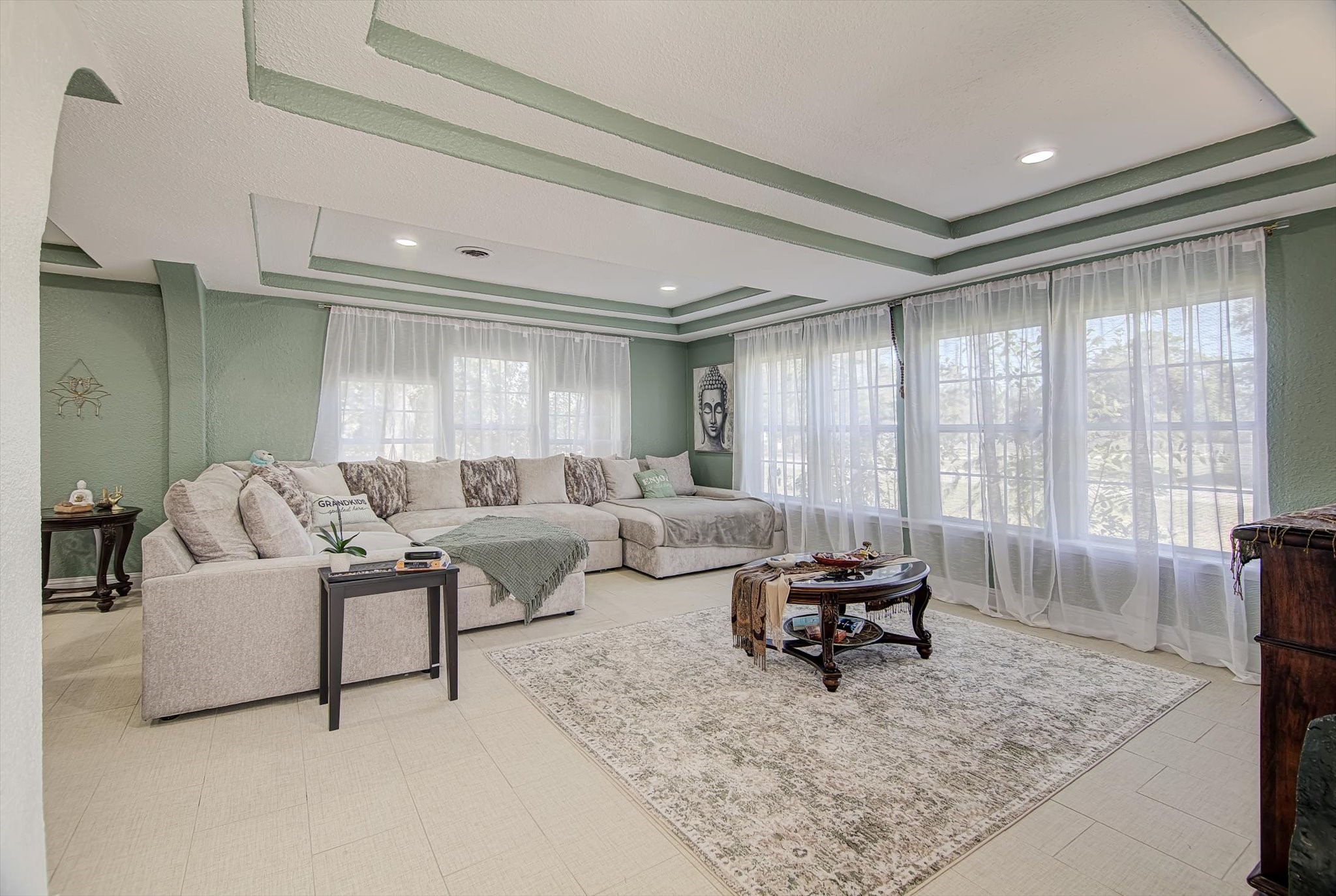 4123 Crosby Cedar Bayou Road Baytown, TX 77521 - Photo 10 of 26 a living room with furniture and a large window