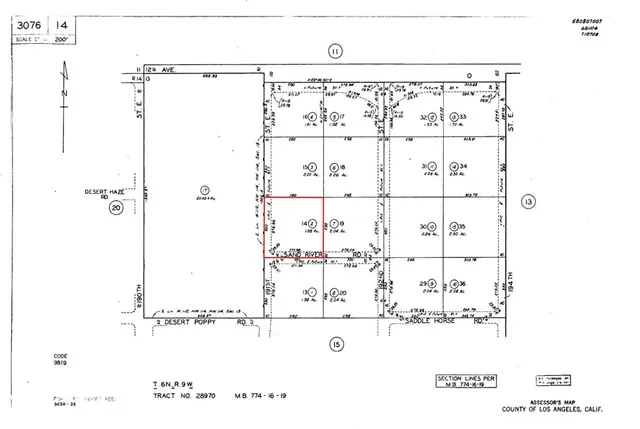 $12,000 | 0 Vac/cor Sand River, Palmdale, CA 93591