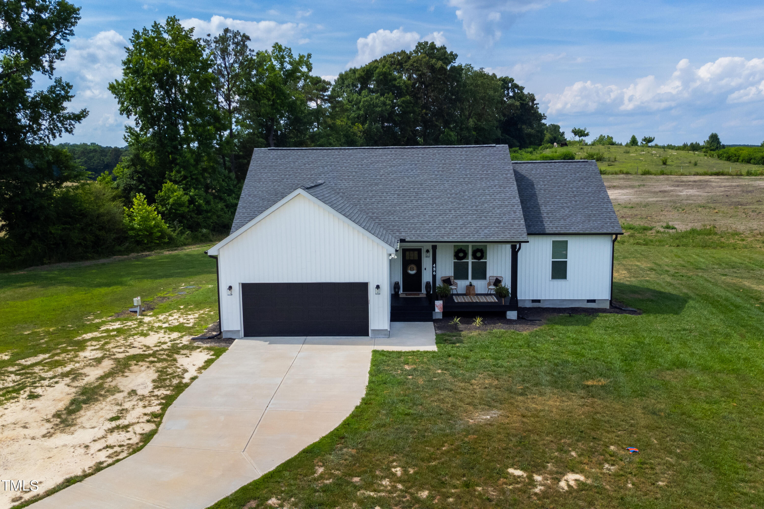 486 Dick Baker Road Louisburg, NC 27549 - Photo 1 of 20 Exterior Drone 1
