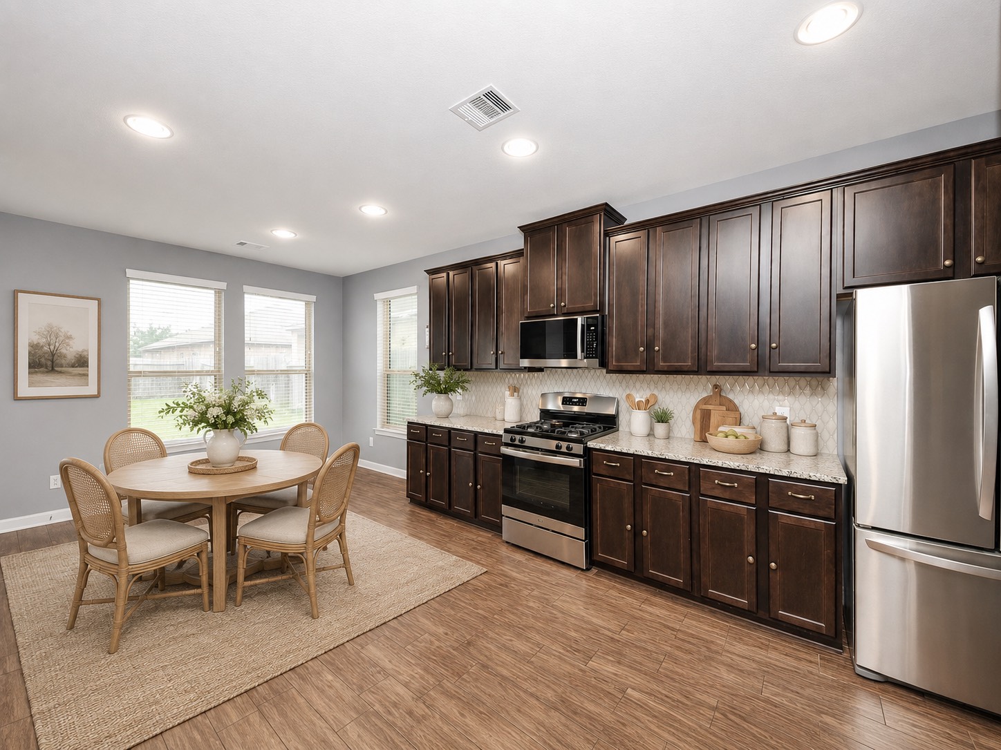 24523 Eucalyptus Way Spring, TX 77373 - Photo 13 of 32 Virtually Staged Kitchen