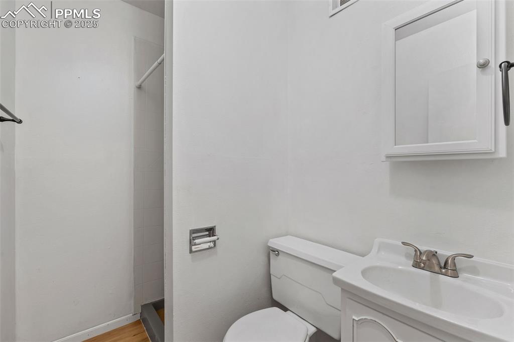 832 Spring Valley Drive Divide, CO 80814 - Photo 33 of 50 a bathroom with a toilet sink
