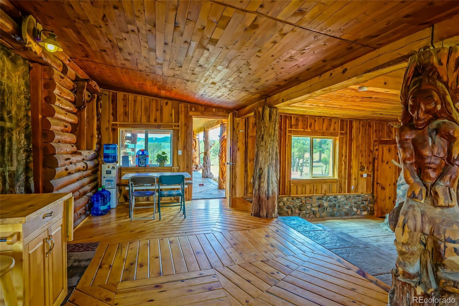 31300 Timber Canyon Road Trinidad, CO 81082 - Photo 18 of 50 a view of a chairs and table in the patio