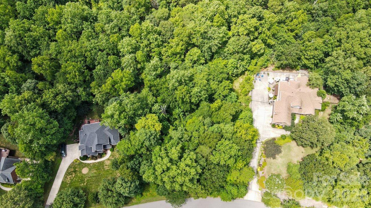 845 Savile Lane Fort Mill, SC 29715 - Photo 3 of 8 an aerial view of a house with a yard and large trees