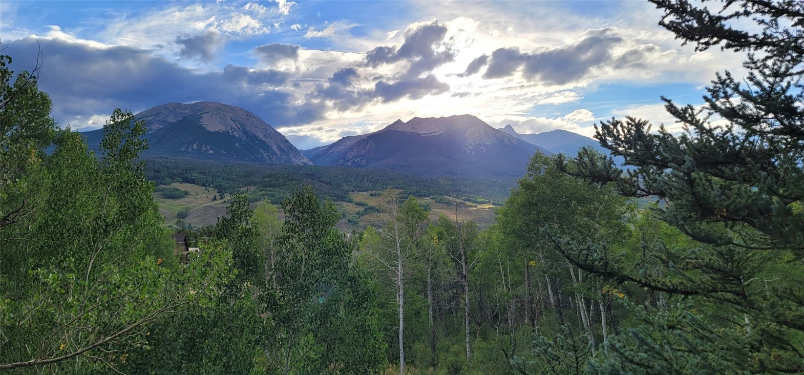 63 P Road Silverthorne, CO 80498 - Photo 3 of 20 a view of a city with lush green forest