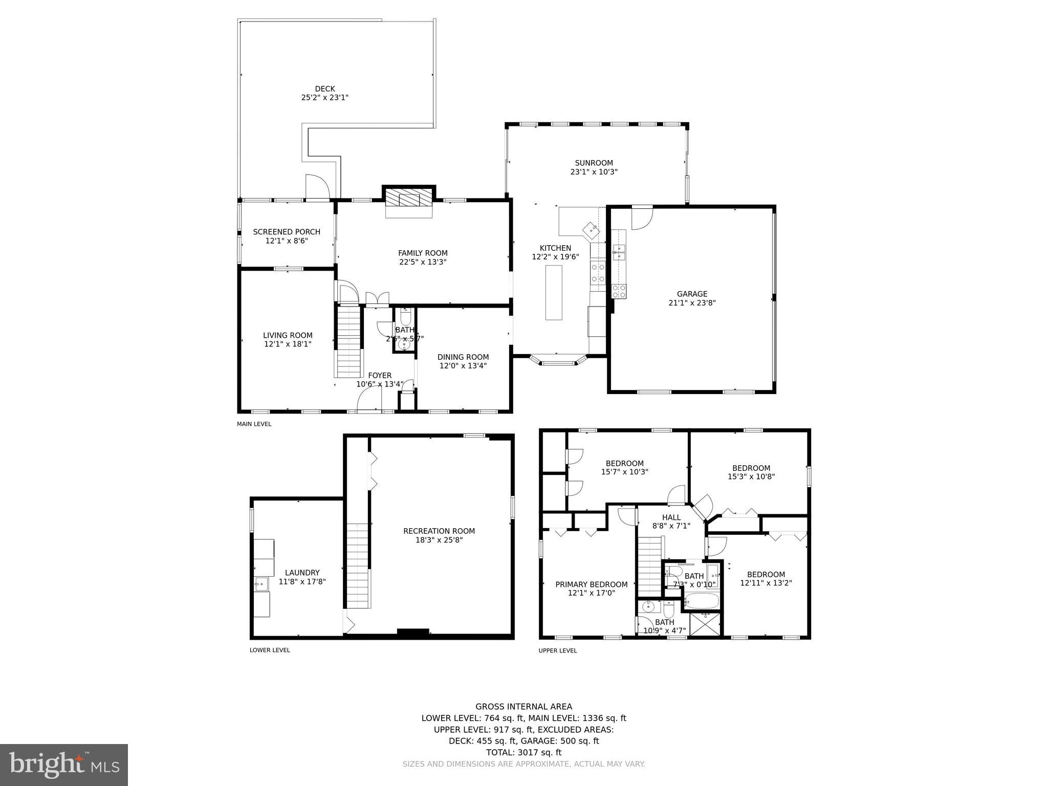 6101 Fork Woods Road Baldwin, MD 21013 - Photo 49 of 49 Floor Plan