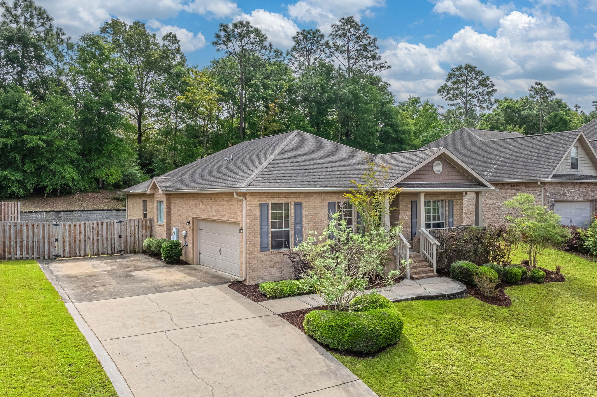 661 Red Fern Road Crestview, FL 32536 - Photo 25 of 28 a view of a house with garden