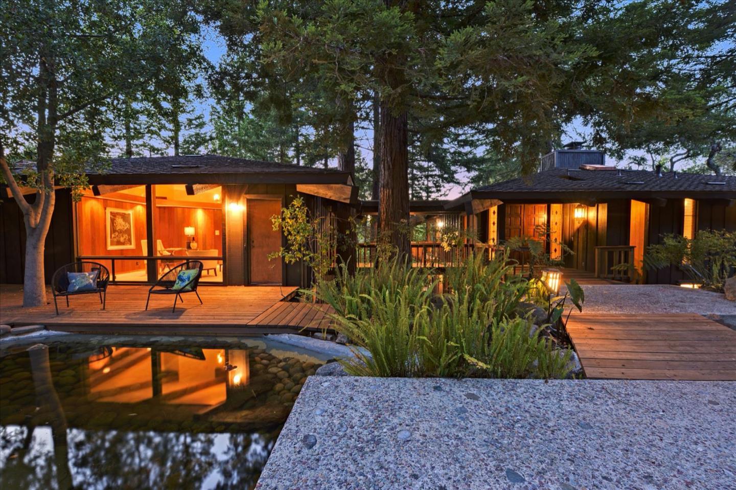 325 Harcross Road Woodside, CA 94062 - Photo 2 of 64 a view of swimming pool from a outdoor seating