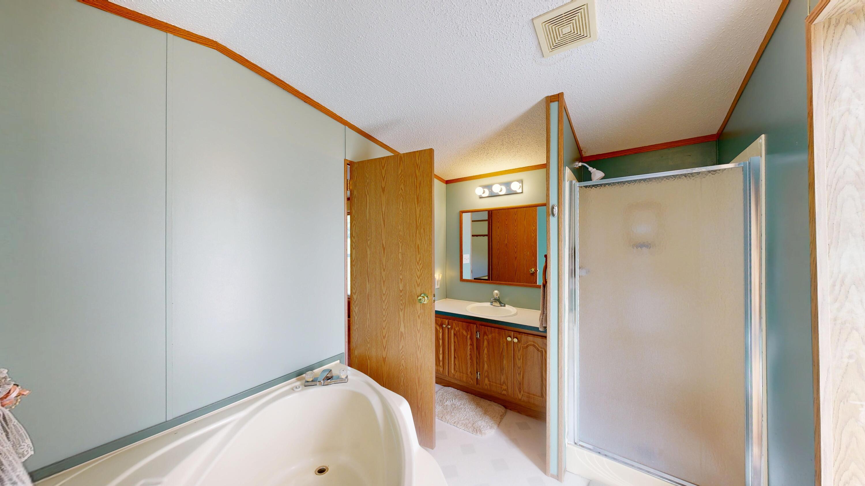 E2817 South Creek Road De Soto, WI 54624 - Photo 18 of 27 Primary Bathroom