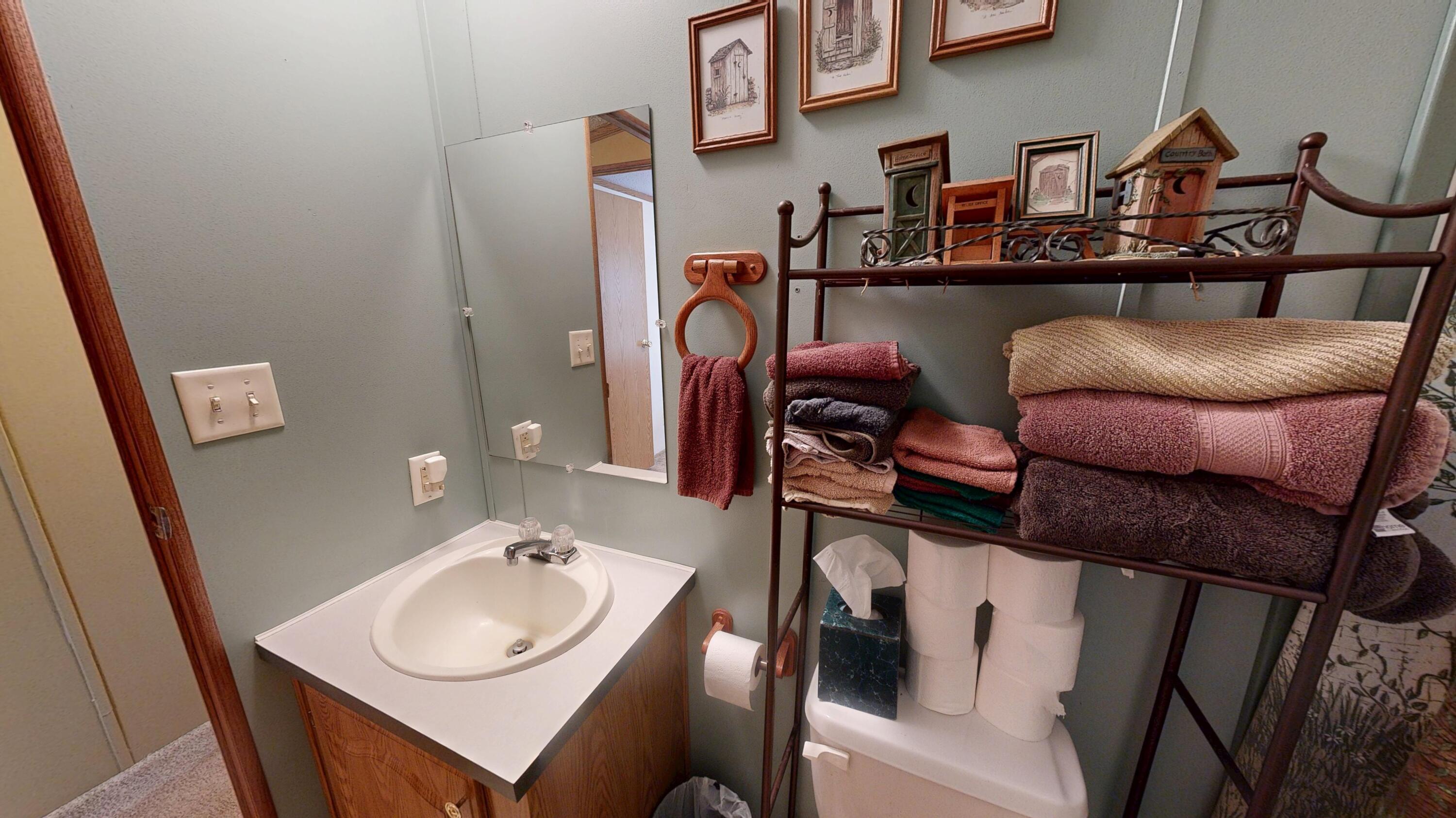 E2817 South Creek Road De Soto, WI 54624 - Photo 19 of 27 Bathroom