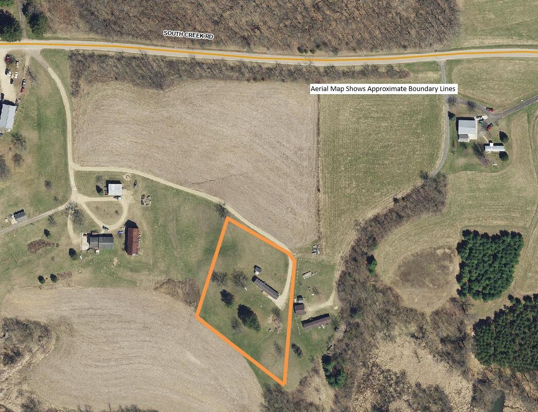 E2817 South Creek Road De Soto, WI 54624 - Photo 27 of 27 Aerial Map