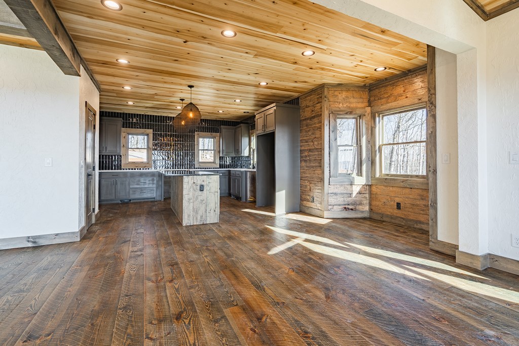 925 Heards Ridge Morganton, GA 30560 - Photo 24 of 70 a view of a kitchen with a sink and wooden floor
