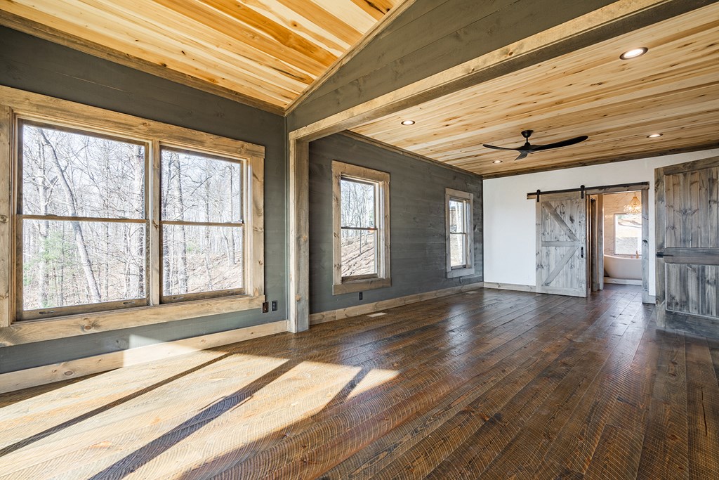 925 Heards Ridge Morganton, GA 30560 - Photo 25 of 70 a view of an entryway with wooden floor and windows
