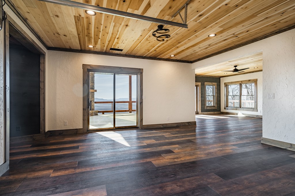 925 Heards Ridge Morganton, GA 30560 - Photo 56 of 70 a view of empty room with wooden floor