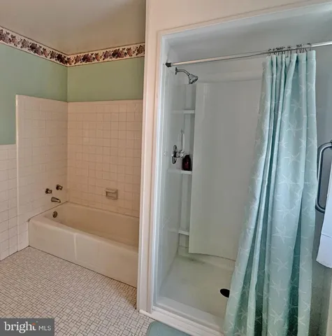 a view of a room with an empty room