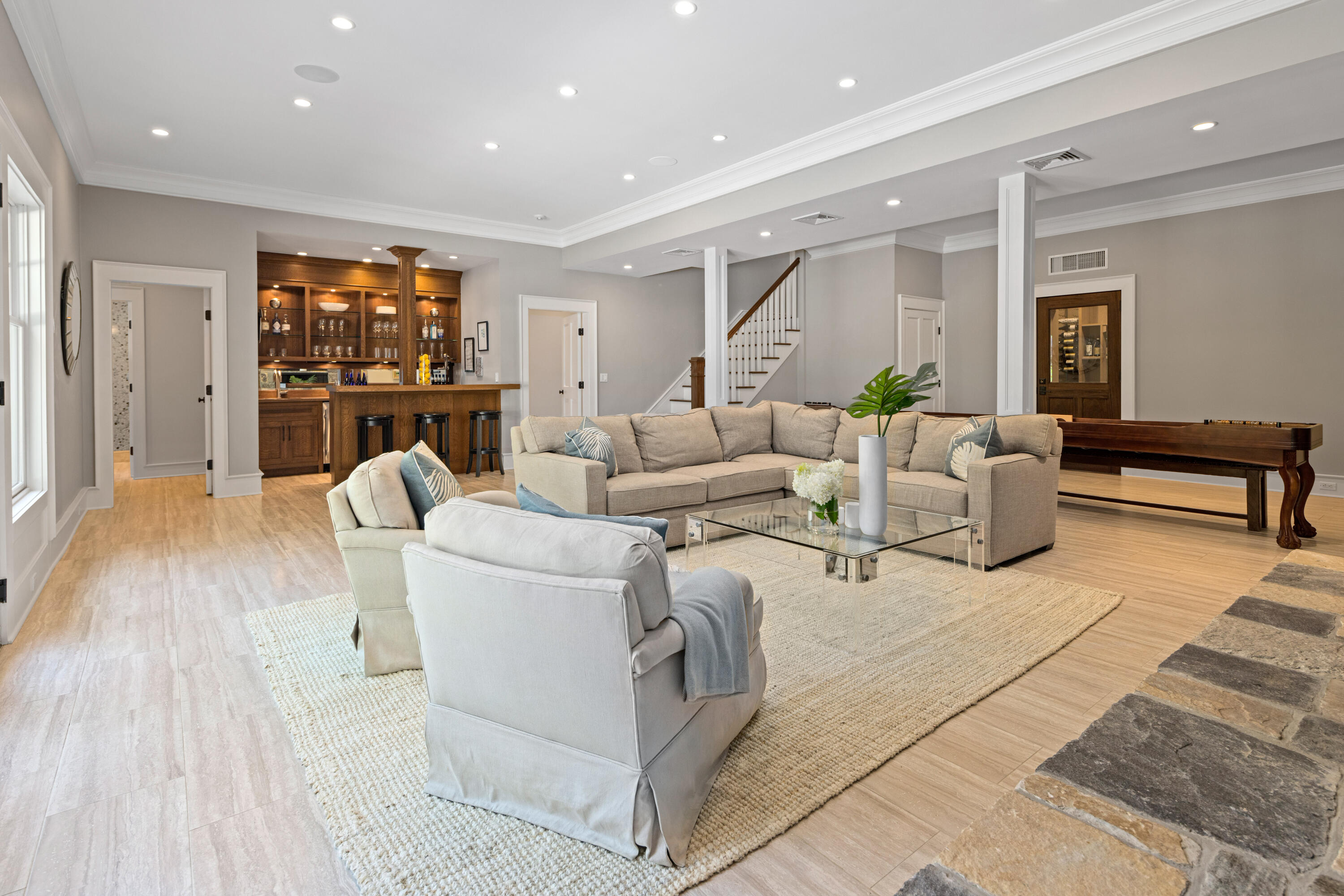 163 Chichester Road New Canaan, CT 06840 - Photo 26 of 40 a living room with furniture and wooden floor