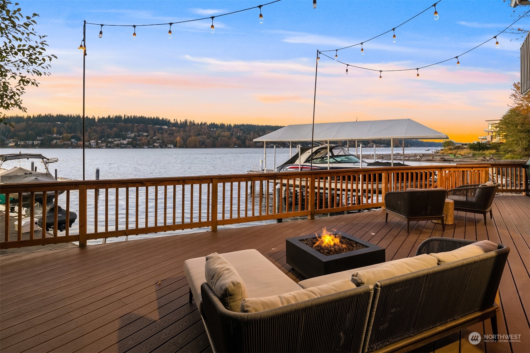 3901 Lake Washington Boulevard North Renton, WA 98056 - Photo 6 of 31 a view of a roof deck with couches