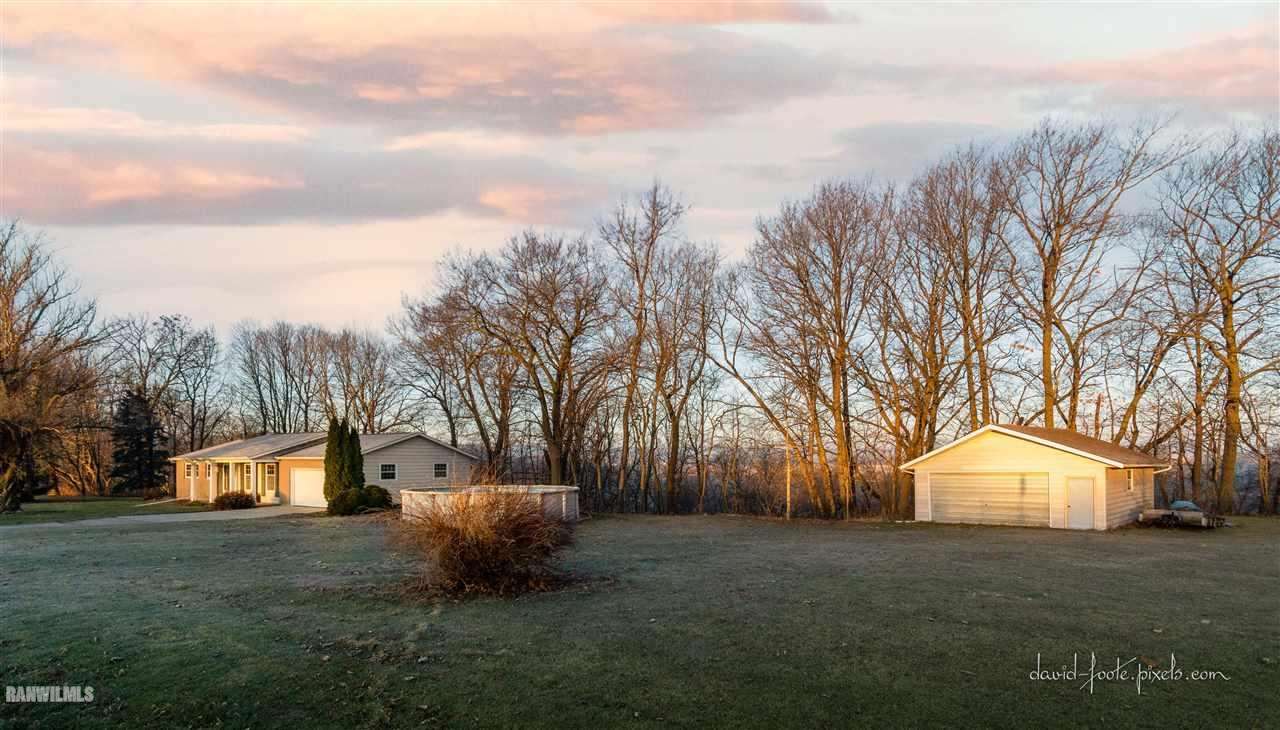 2796 West Hanover Road Hanover, IL 61041 - Photo 31 of 39 a view of a house with a yard and tree s
